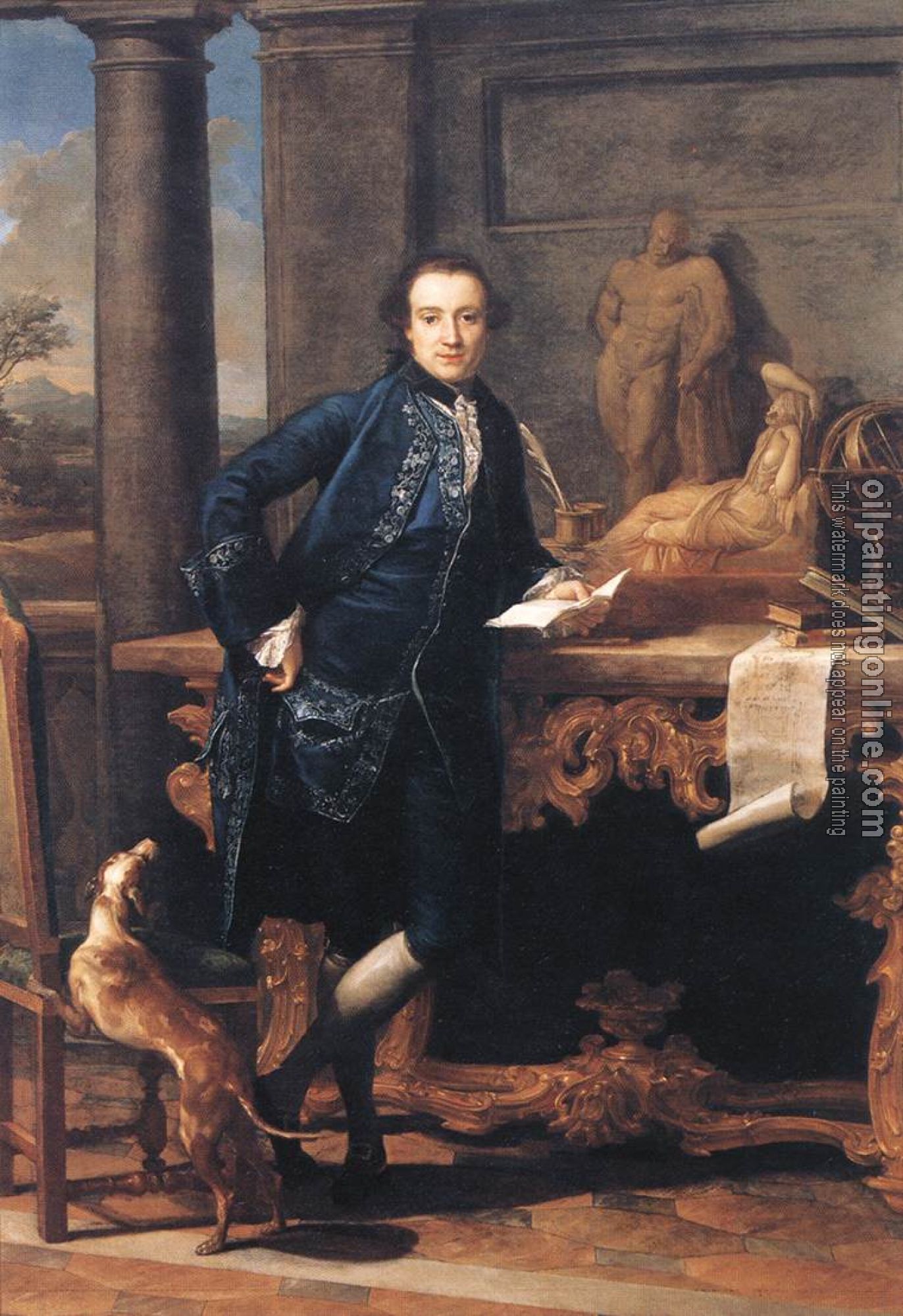Batoni, Pompeo - Portrait Of Charles Crowle